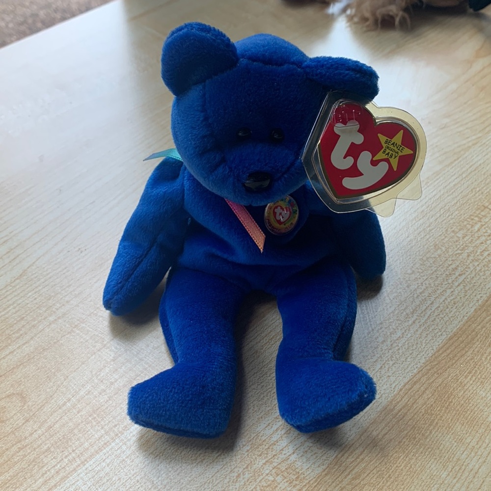 TY Beanie Baby "Clubby" Bear